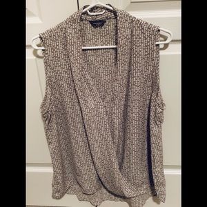 Ladies Faux Wrap Top